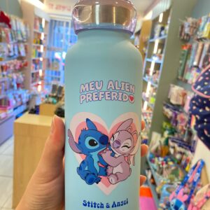 Garrafa Térmica Bubble Stitch Namorados 500ml Zona Criativa