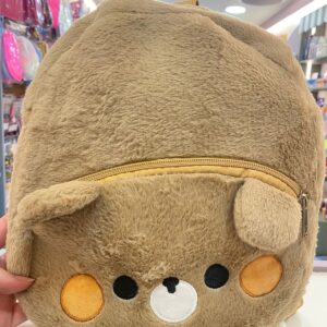 Mochila Infantil de Pelúcia Bichinhos Ursinho