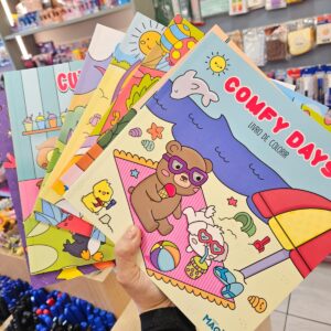 Livro de Colorir Magic Comfy & Cozy