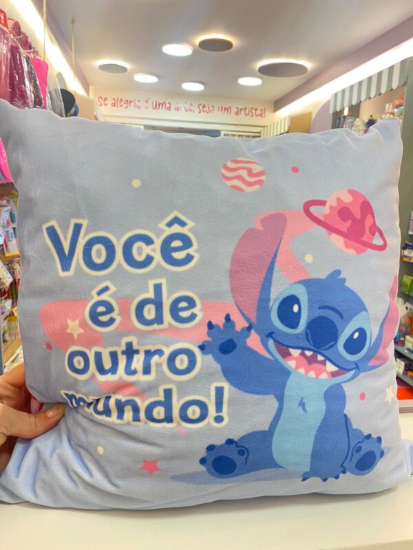 Almofada 40x40 Aveludada Stich