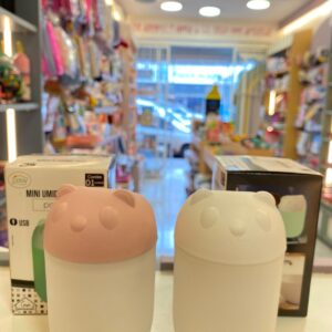 Mini Umidificador de Mesa USB Ursinho 180ml