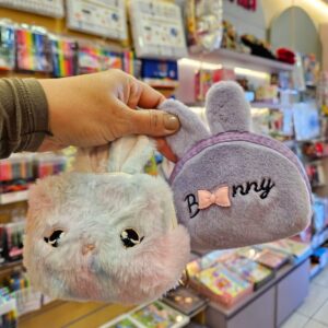 Chaveiro Porta Moedas de Pelúcia