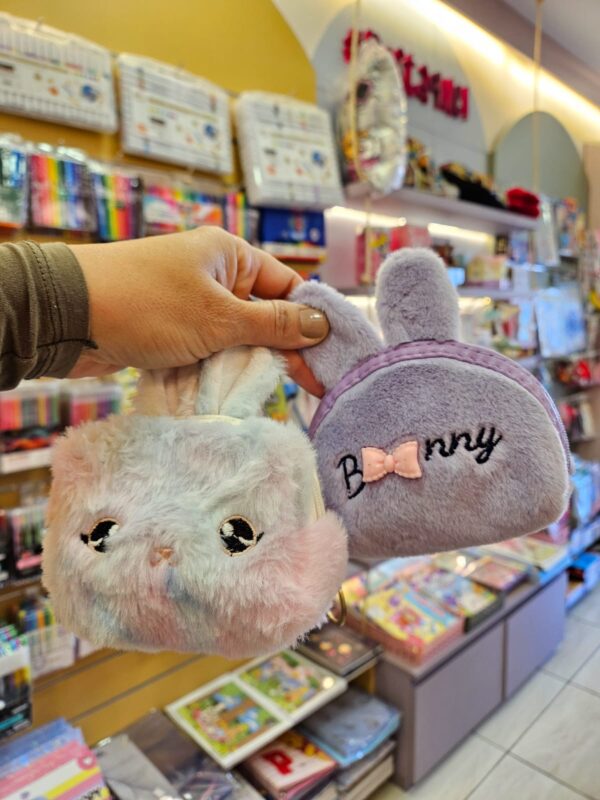 Chaveiro Porta Moedas de Pelúcia