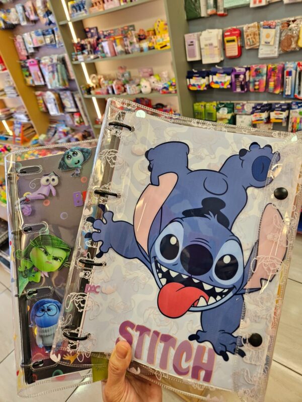 Fichário Universitário PVC Cristal DAC