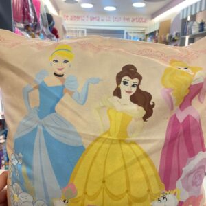 Almofada 40x40 Aveludada Disney Princesas