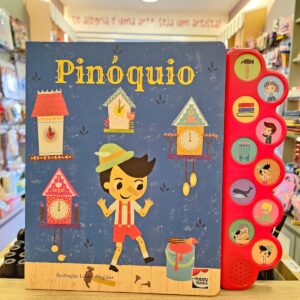 Livro Infantil Coleção Encantos Sonoros Happy Books: Pinóquio