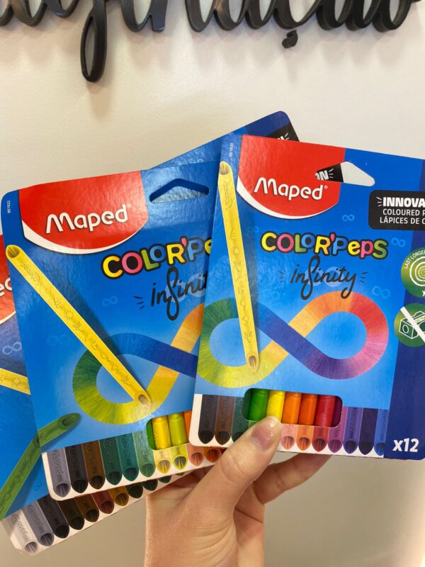 Lápis de Cor Color Peps Infinity Maped