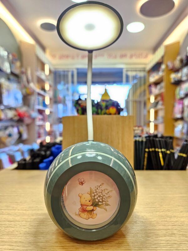 Luminária de Mesa Multiuso Capsula Espacial 3 em 1