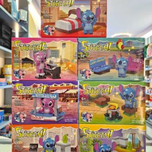 Brinquedo Blocos de Montar Stitch