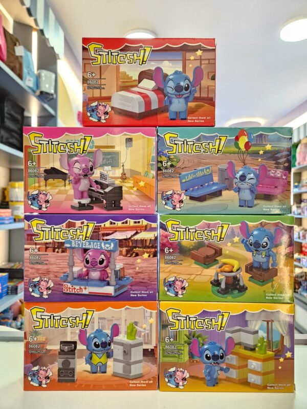 Brinquedo Blocos de Montar Stitch