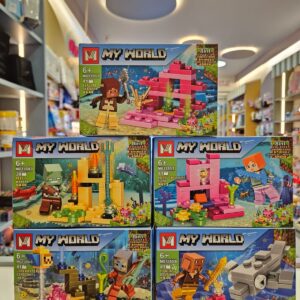 Brinquedo Blocos de Montar My World 39 a 41 Peças