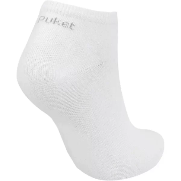 Kit com 3 Meias Adulto Tripack Sapatilha Unissex Cano Curto Puket - Imagem 3