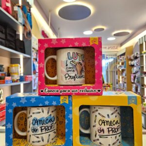 Caneca de Cerâmica Dia dos Professores 320ml Duven7