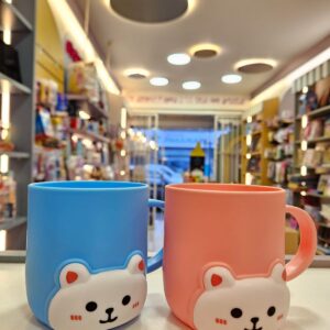 Caneca Infantil Plástico 3D 350ml Ursinho Fofo