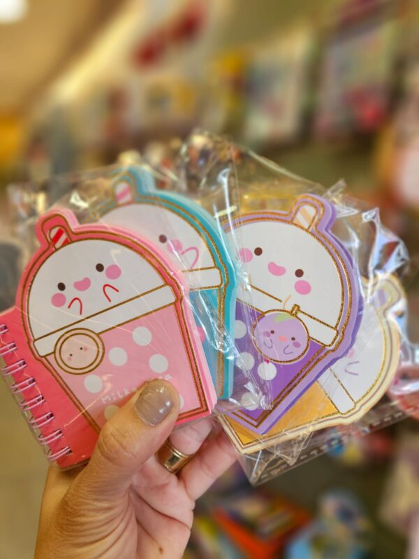 Bloco de Notas Milky Tea 60 Folhas