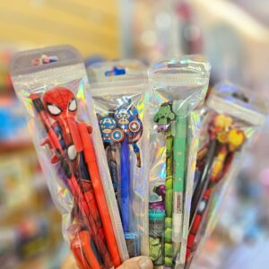 Kit Escolar Personagens: Super Heróis