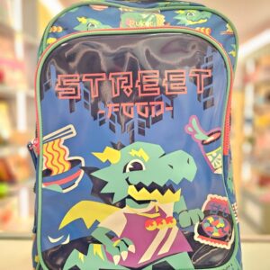 Mochila com Rodinha Dragão Street Azul Puket