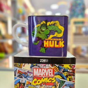 Caneca de Cerâmica Cubo Hulk 300ml Zonacriativa