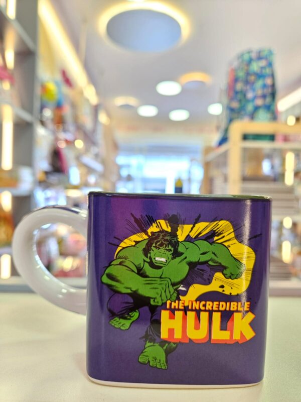 Caneca de Cerâmica Cubo Hulk 300ml Zonacriativa - Imagem 3