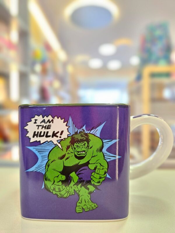 Caneca de Cerâmica Cubo Hulk 300ml Zonacriativa - Imagem 2