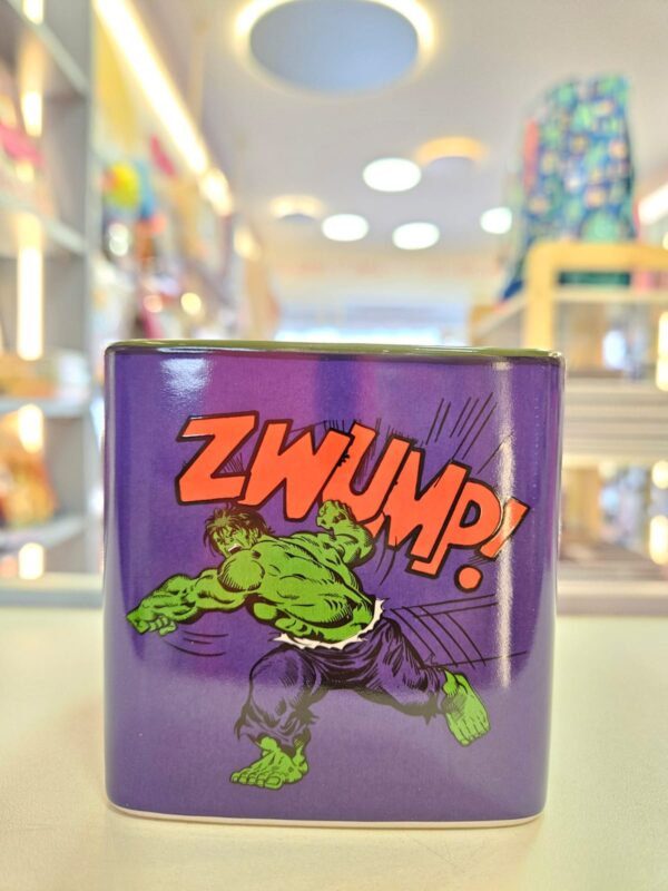 Caneca de Cerâmica Cubo Hulk 300ml Zonacriativa - Imagem 4