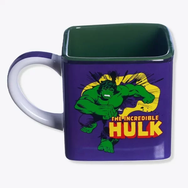 Caneca de Cerâmica Cubo Hulk 300ml Zonacriativa - Imagem 6