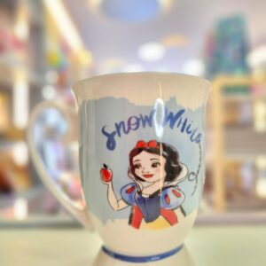 Caneca de Cerâmica Royal Branca de Neve Disney 300ml Zonacriativa