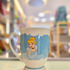 Caneca de Cerâmica Royal Cinderela Disney 300ml Zonacriativa