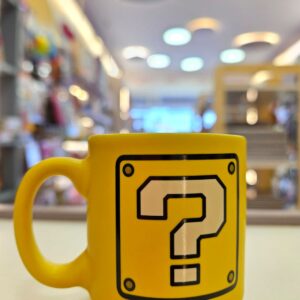 Caneca Mini Tina Interrogação Super Mario 100ml Zona Criativa