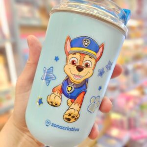 Copo Térmico Neo com Canudo Chase Patrulha Canina 300ml Zonacriativa