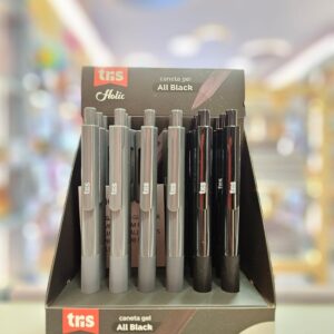 Caneta Gel Holic All Black 0.5mm Tris