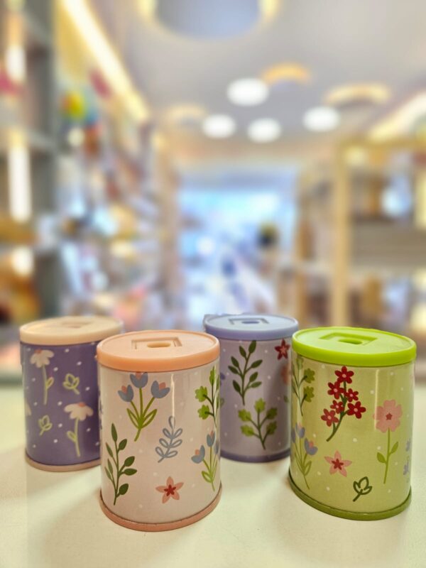 Apontador com Depósito Metálico Lilac Fields Molin