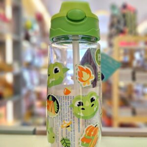 Garrafa Infantil Tritan Dragão Verde Puket 550ml