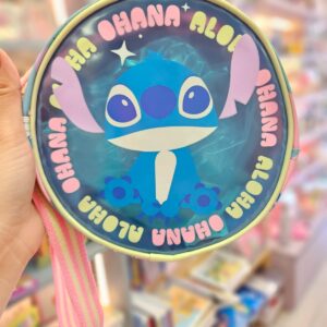 Bolsinha Lilo e Stitch Azul Céu Puket
