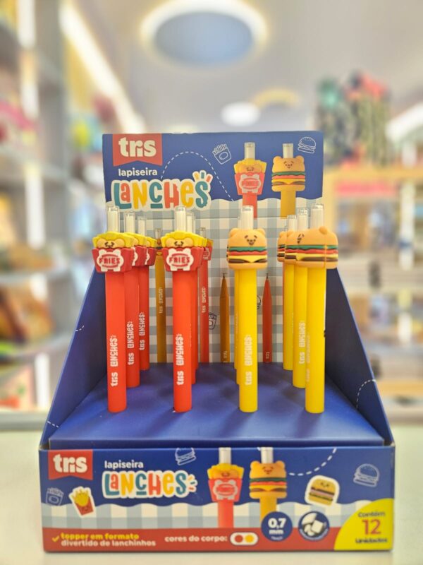 Lapiseira 0,7mm Lanches Holic Tris