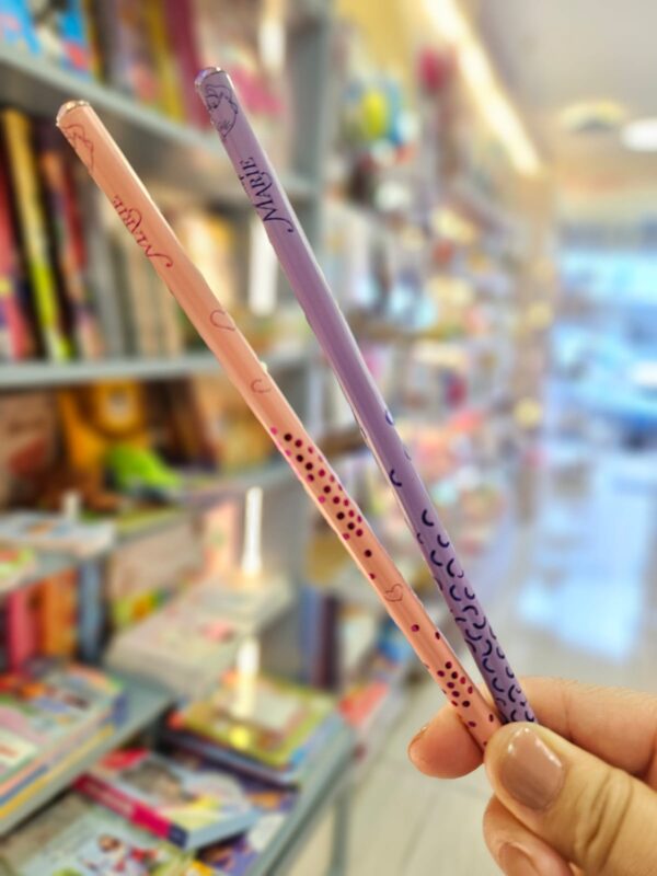 Lápis Preto HB Cristal Gatinha Marie Disney Tris