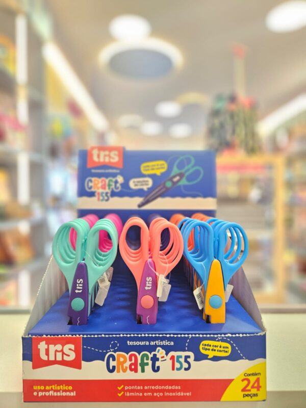 Tesoura Artística Craft 155mm Tris