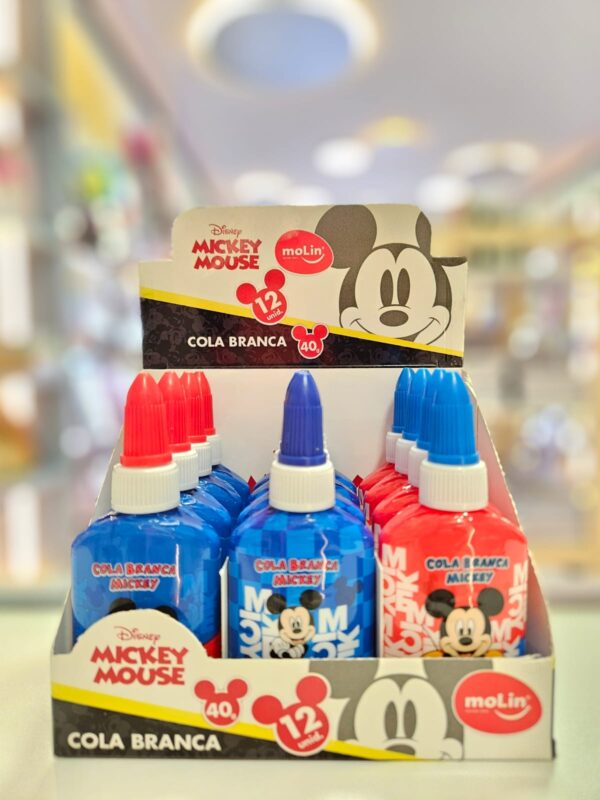 Cola Líquida Branca Tubo 40g  Mickey Mouse Disney Molin