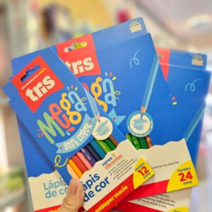 Lápis de Cor Mega Soft Color Tris