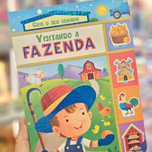 Livro Infantil Coleção Crie Seu Cenário Todolivro: Visitando a Fazenda