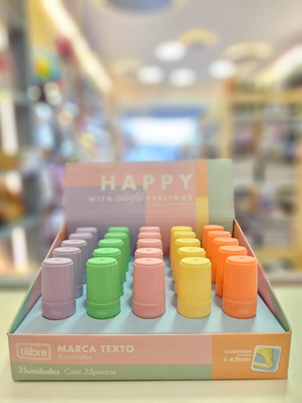 Marca Texto Mini Happy Tilibra