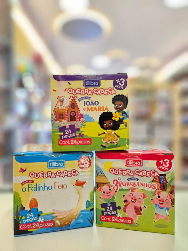 Quebra-Cabeça Era Uma Vez 24 Peças Tilibra