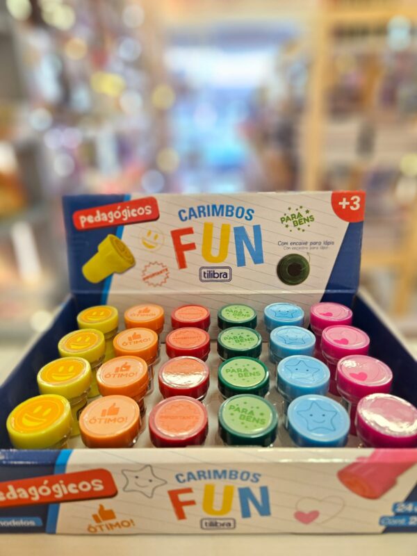 Carimbo Pedagógico Fun Tilibra