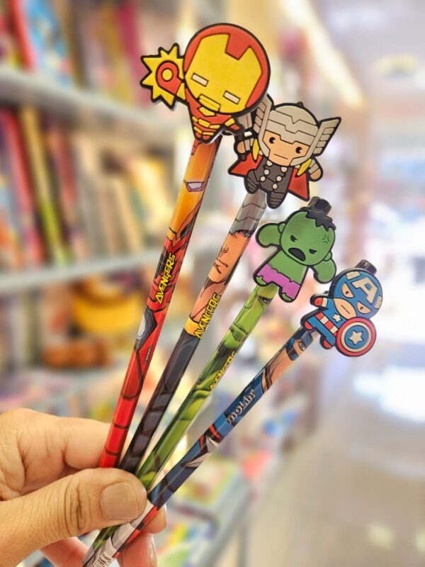 Lápis Preto HB Top Avengers Marvel Molin