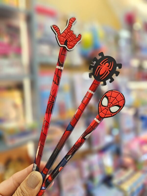 Lápis Preto HB Top Spider-Man Homem Aranha Marvel Molin