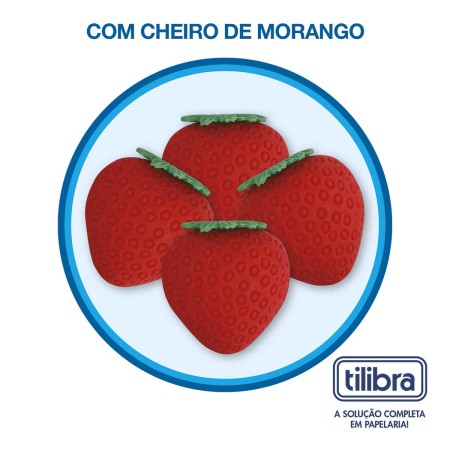 Borracha Be Berry com Cheirinho Blister com 4 Tilibra - Imagem 5