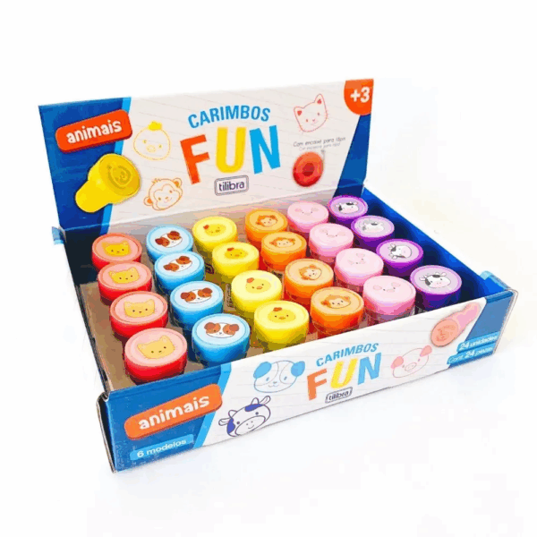 Carimbo Animais Fun Tilibra - Imagem 2