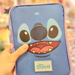 Estojo Box Grande com Divisória Stitch Disney DAC
