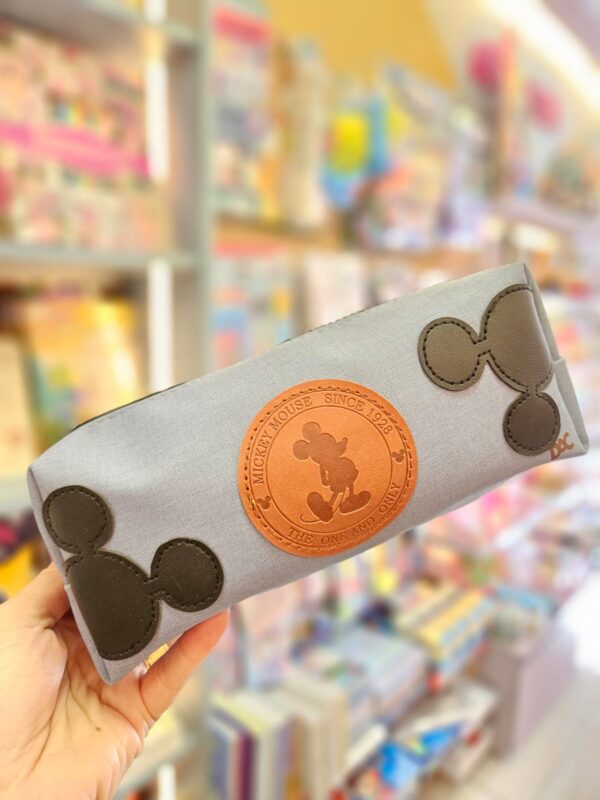 Estojo Escolar Jeans Mickey Disney DAC