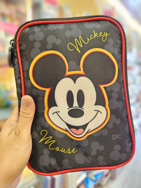 Estojo Box Grande com Divisória Mickey Disney DAC